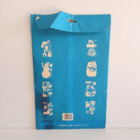 Vintage Holly Trim Christmas Stencils 32 Designs Mirrors & Windows OPENED - Picture 2 of 5